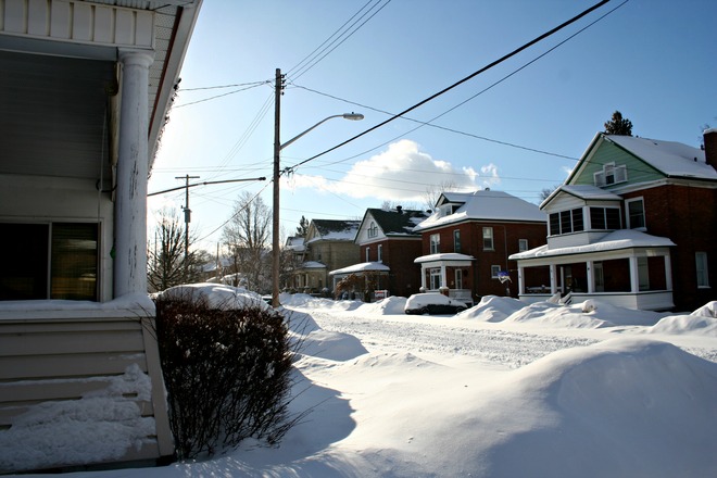 Calm Snow Weather in Smiths falls Smiths Falls, Ontario Canada