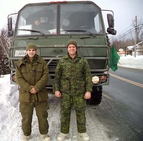 Our Military Service Men Lac-Etchemin, Quebec Canada
