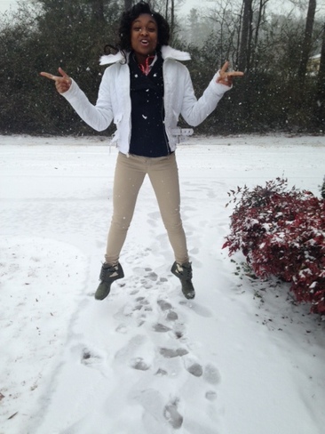Snowtime Jan 2014 in AL Talladega, Alabama United States