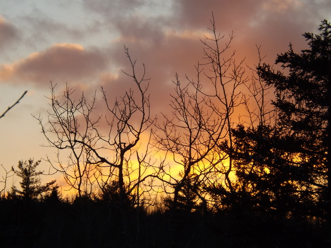 sunset thurs New Minas, Nova Scotia Canada