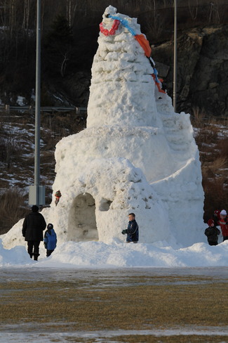 Snow Tower Saint John, New Brunswick Canada