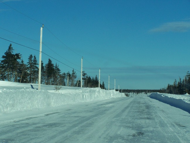 The Road to Cape North Dingwall, Nova Scotia Canada