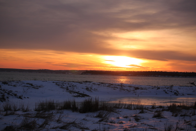 sunset Eastern Passage, Nova Scotia Canada