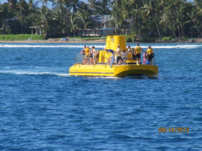 Cruising the harbour Lahaina, Hawaii United States