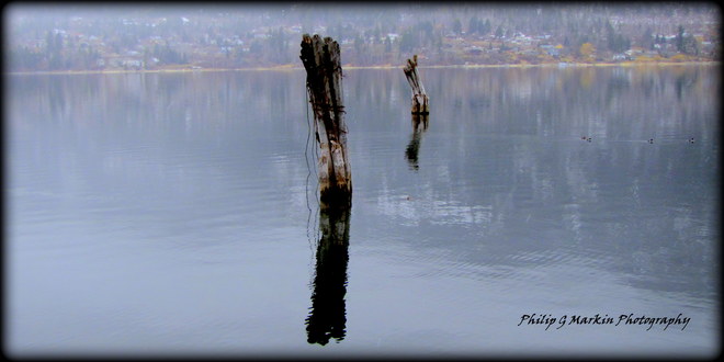 Reflections on Calm Waters Nelson, British Columbia Canada