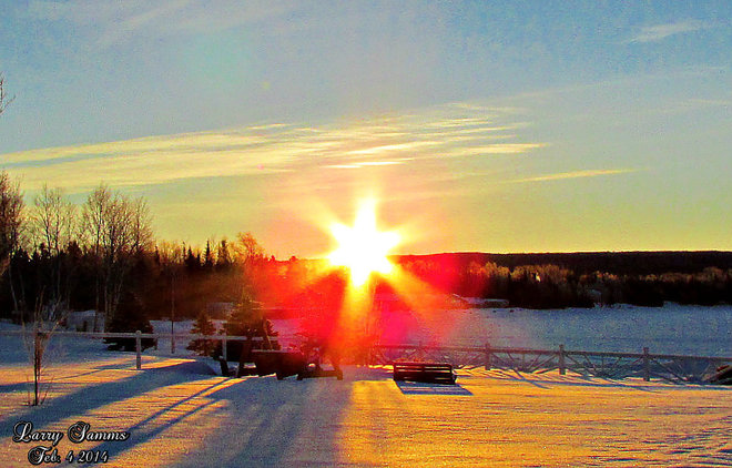 "Beautiful Cold Morning " Springdale, Newfoundland and Labrador Canada