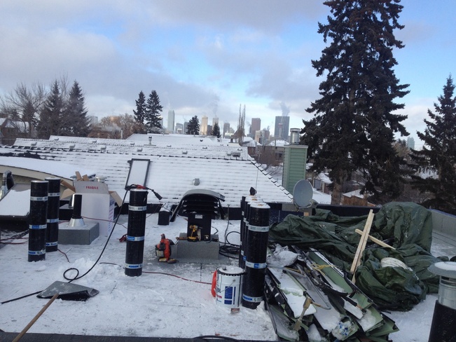 roofing in cowtown Calgary, Alberta Canada