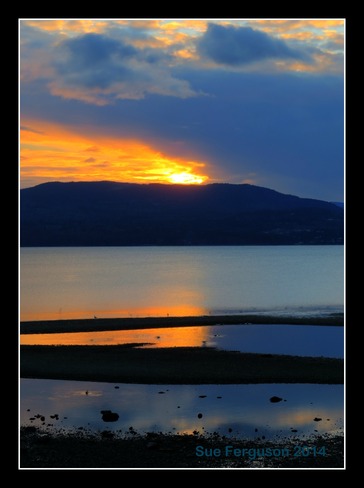 Sunset at Patricia Bay North Saanich, British Columbia Canada