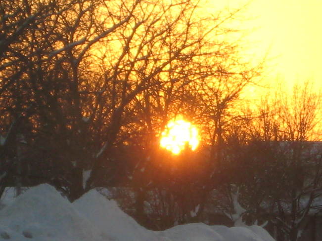 Sundown in Perth County Stratford, Ontario Canada