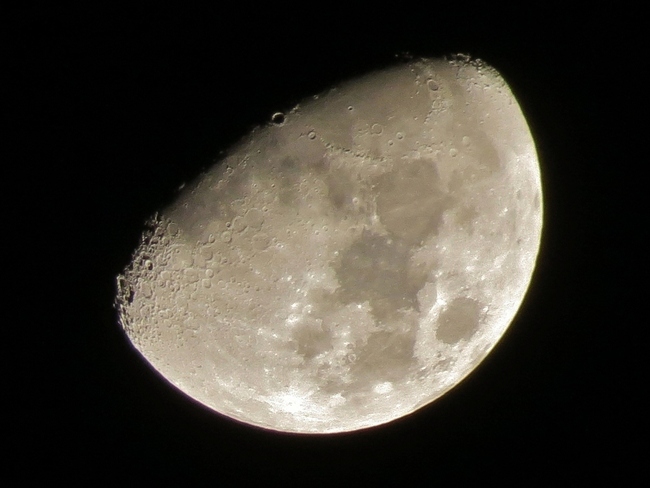 The Moon on Feb. 8th Moncton, New Brunswick Canada