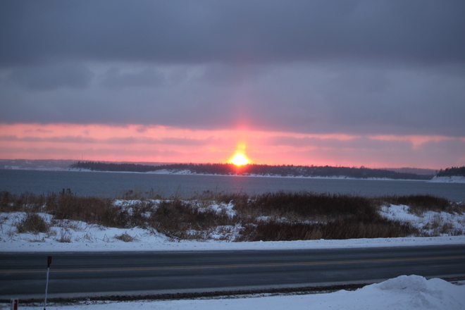 Sunset Eastern Passage, Nova Scotia Canada