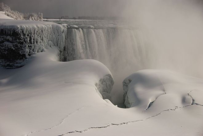 frozen Falls Georgetown, Ontario Canada