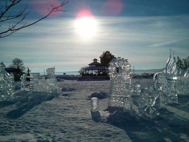 Ice sculptures Barrie, Ontario Canada