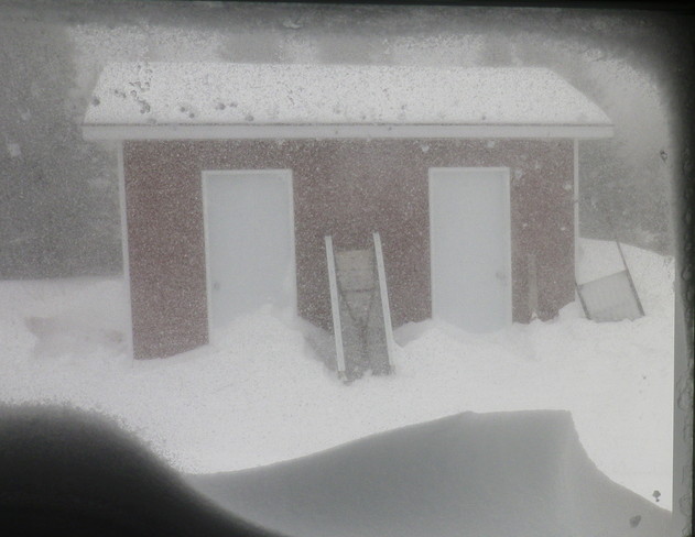 blizzard Chevery, Quebec Canada