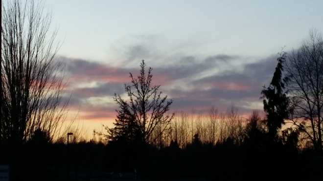 Sunset over my abby 2 Abbotsford, British Columbia Canada