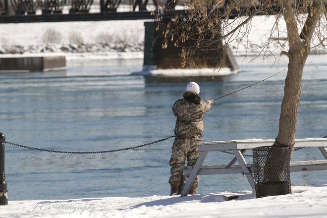 Fishingâ€¦yeahâ€¦Spring is just around the Corner Fort Erie, Ontario Canada
