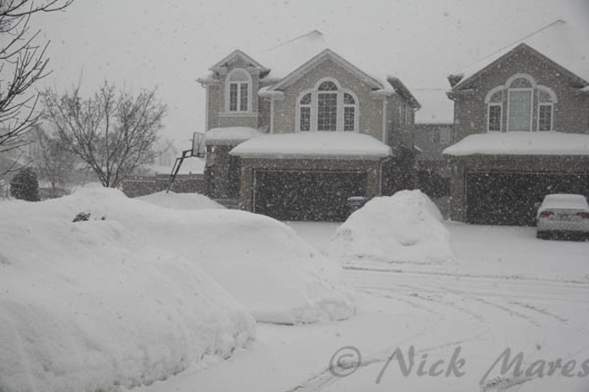winter never ends Guelph, Ontario Canada