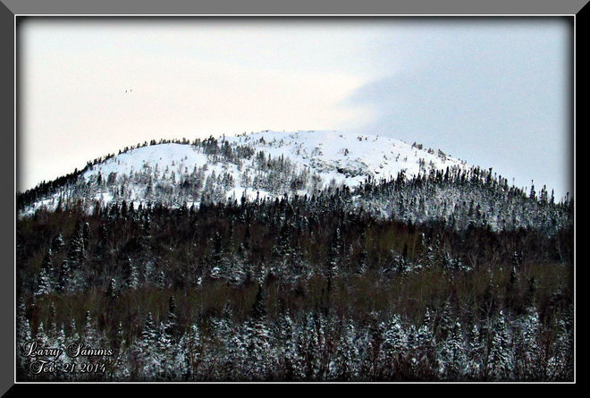 "Snow Capped Mountain" South Brook, Newfoundland and Labrador Canada