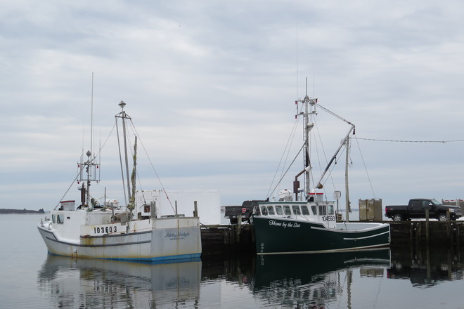 Lobster Boats At Rest Chester, Nova Scotia Canada