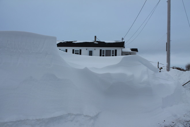 Snowed In! Tilting, Newfoundland and Labrador Canada