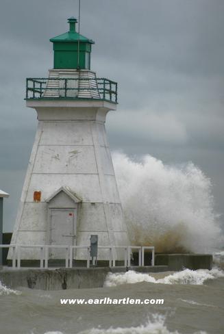 Winter Windstorms Port Dover, Ontario Canada