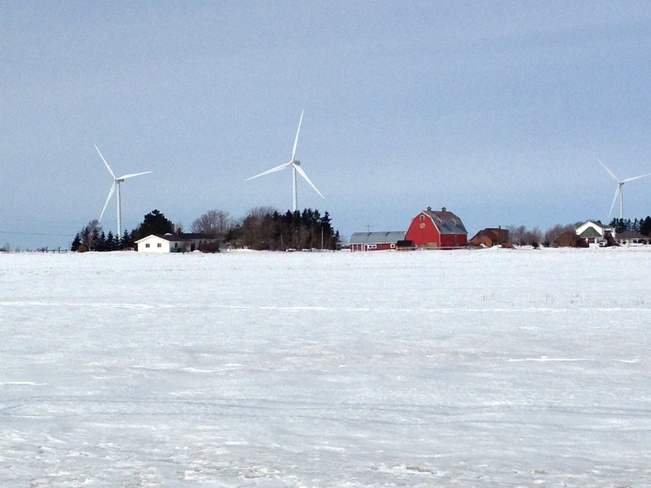 wind power Summerside, Prince Edward Island Canada