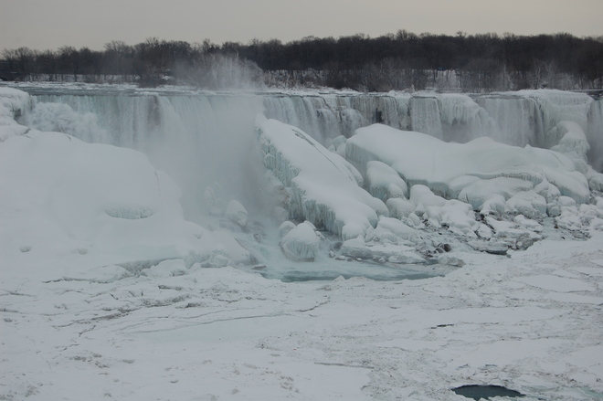 Frozen Falls Niagara Falls, New York United States