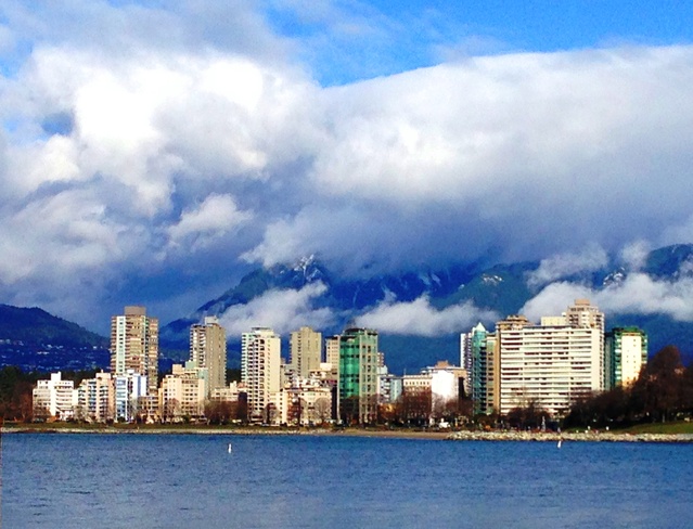 Residing clouds Vancouver, British Columbia Canada