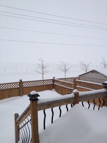 Another snowy day Regina, Saskatchewan Canada