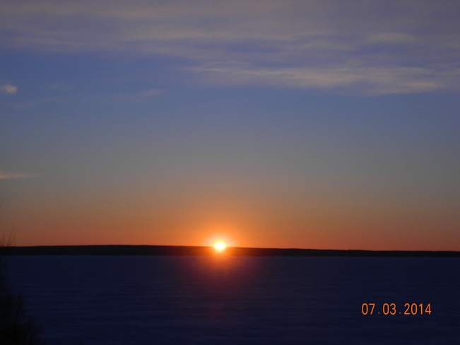 sunrise Boyd's Cove, Newfoundland and Labrador Canada
