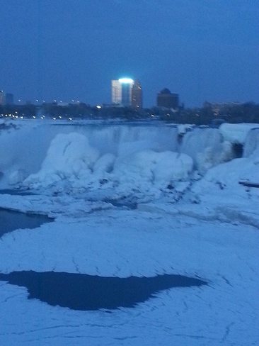 Frozen Falls Niagara Falls, Ontario Canada