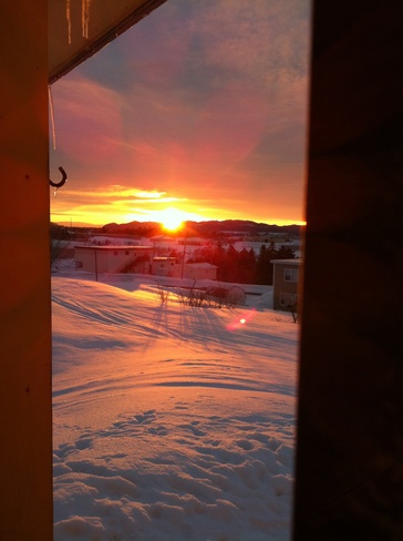 beautiful sunrise Stephenville, Newfoundland and Labrador Canada