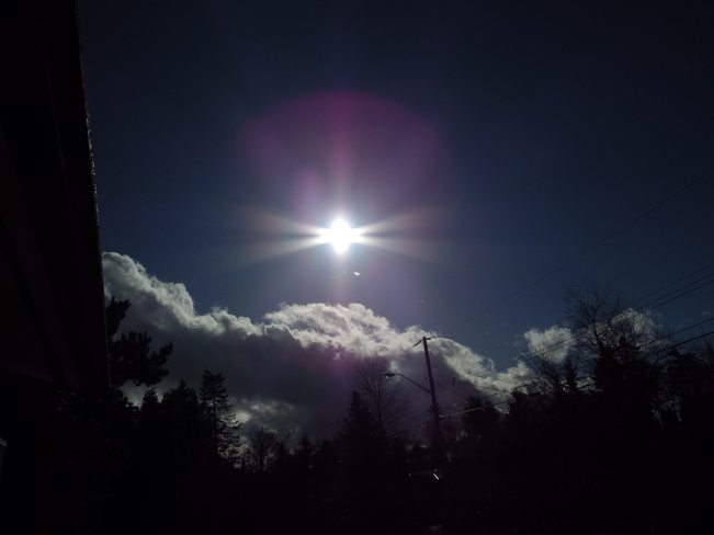 beautiful sun Comox Valley, British Columbia Canada