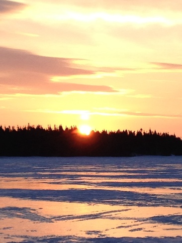 Sunrise. Birchy Bay, Newfoundland and Labrador Canada