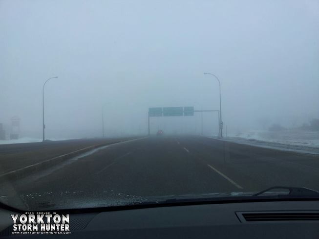 Foggy in Yorkton Yorkton, Saskatchewan Canada