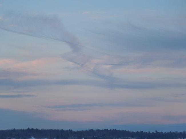 Strange Clouds Prescott, Ontario Canada
