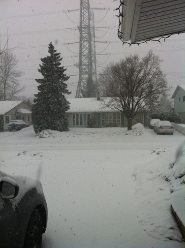 Snow again Ottawa, Ontario Canada