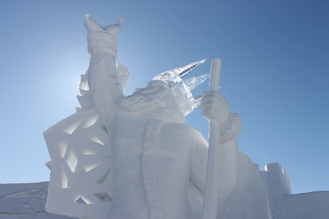 Snow King Castle 2014 Yellowknife, Northwest Territories Canada