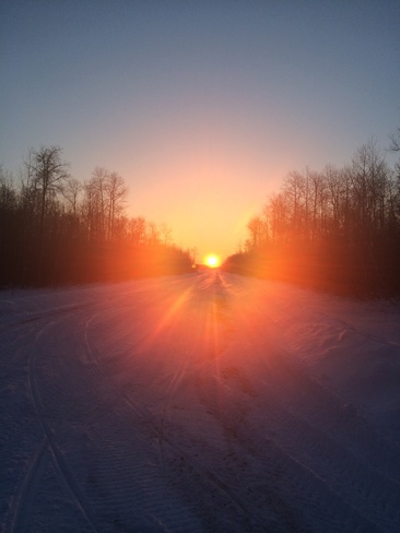 sunrise Piney, Manitoba Canada