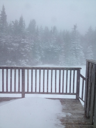 snow storm Rothesay, New Brunswick Canada