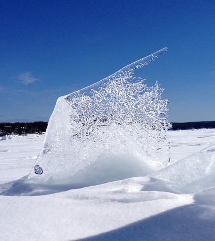 ice sculptures Wawa, Ontario Canada