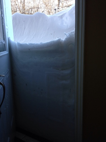 Blizzard in the Maritimes Saint John, New Brunswick Canada