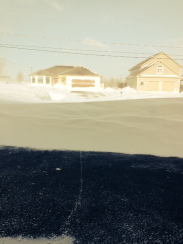 Before/After Noreaster Summerside, Prince Edward Island Canada