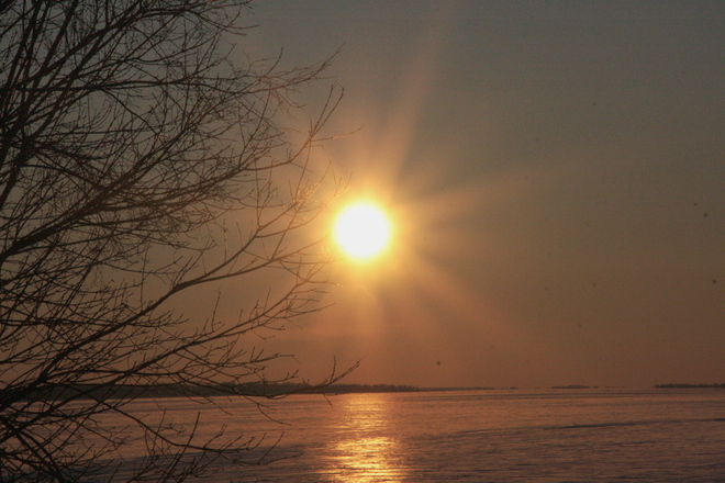 Beautiful Day's End -Lake Nipissing North Bay, Ontario Canada
