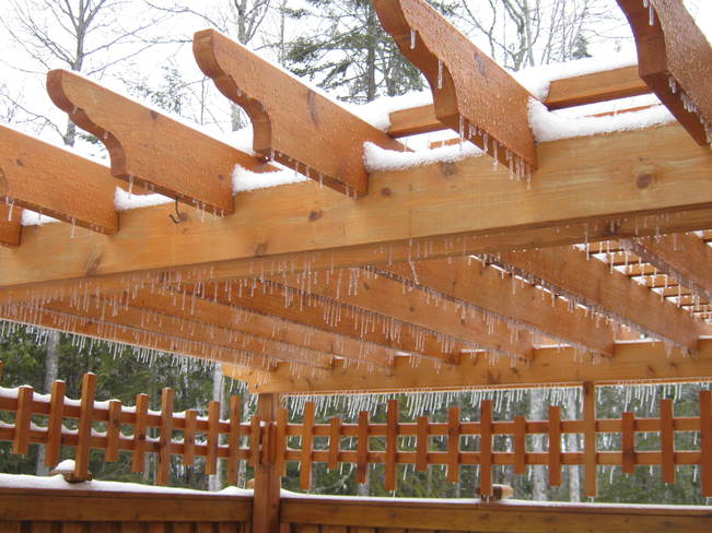 Freezing Rain Oromocto, New Brunswick Canada