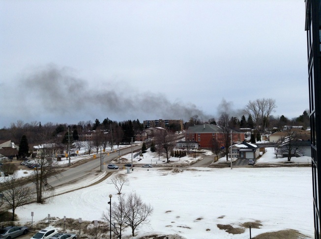 Where there is smoke is fire Orillia, Ontario Canada