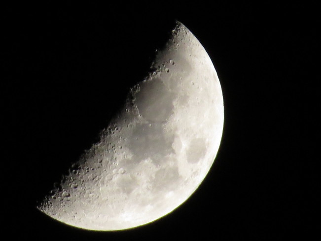 Lunar Phase~Waxing Crescent Chester, Nova Scotia Canada