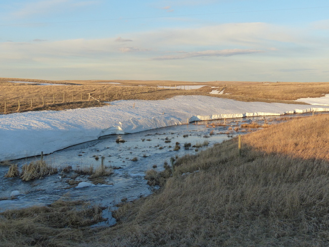 Running Water Kindersley, Saskatchewan Canada