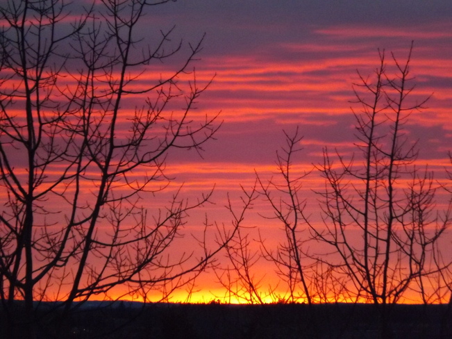 sundown New Minas, Nova Scotia Canada