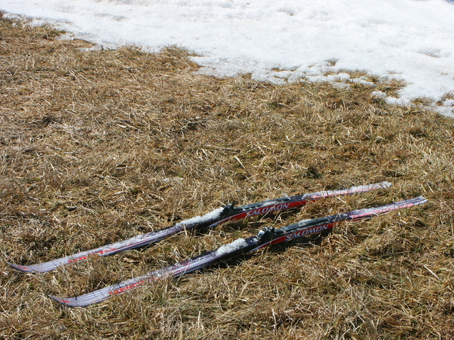 End of the Ski Season Lakefield, Ontario Canada